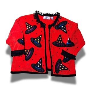 VTG Design Options by Philip & Jane Gordon Halloween Witchy Whimsigoth Sweater